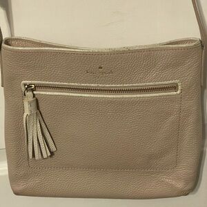 Kate Spade Blush Crossbody Bag with Tassel